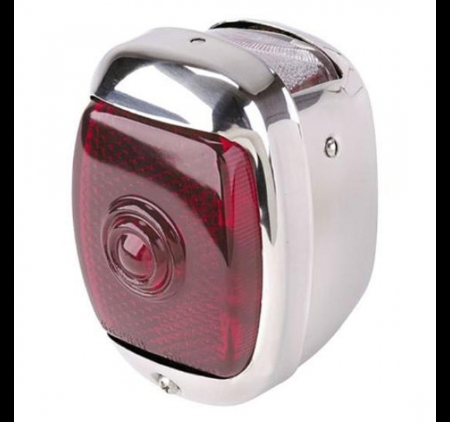 Tail Light with Stainless Steel Body Housing.