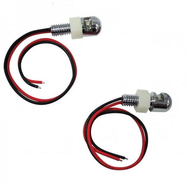 productfoto van Kenteken plaat bevestingsbouten met ingebouwde LED verlichting