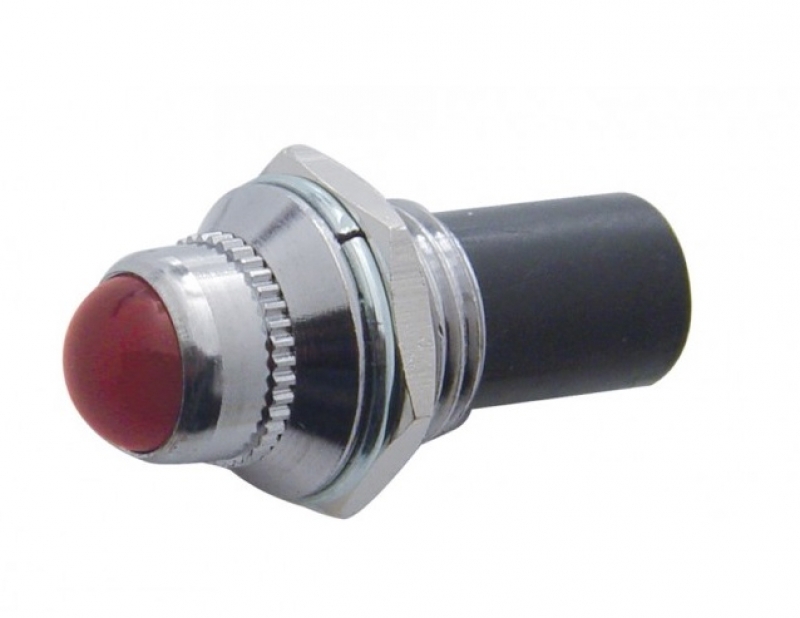 Dashboard Controle Lamp, Rood