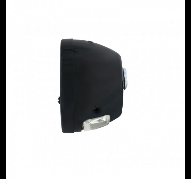 Tail Lamp with Black Housing, Glass STOP Lense Histoparts