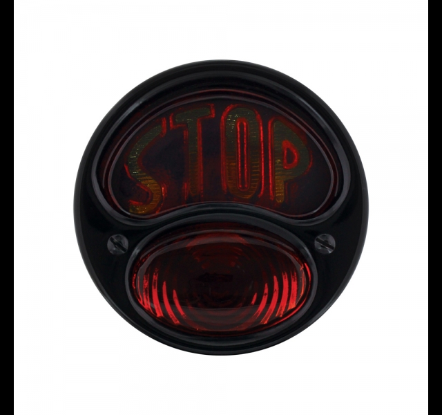 productphoto of Tail Lamp with Black Housing, Glass STOP Lense