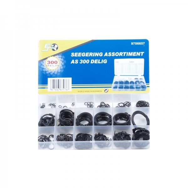 Assortiment seegerringen AS 300 dlg