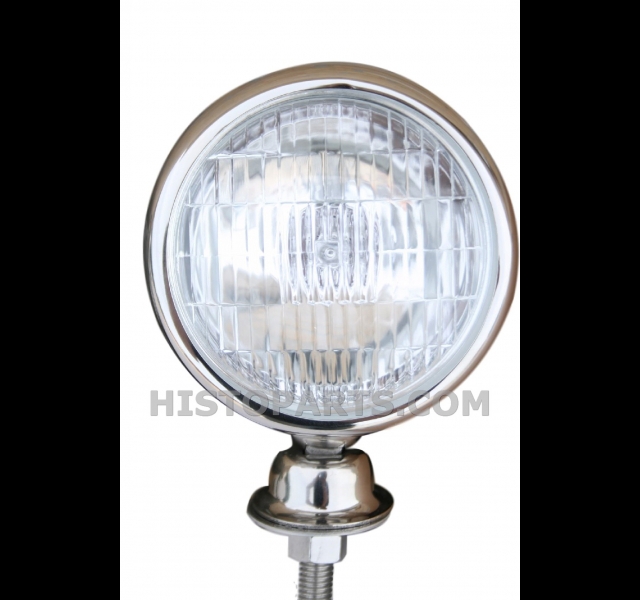 Koplamp met roestvast stalen behuizing Histoparts