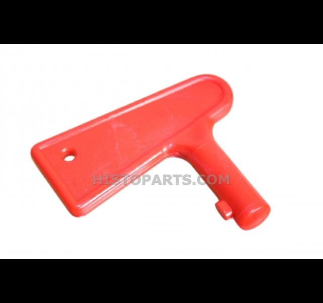 Spare key for battery main switch.