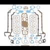 Engine Gasket set Ford V8 Flathead. 85 Hp
