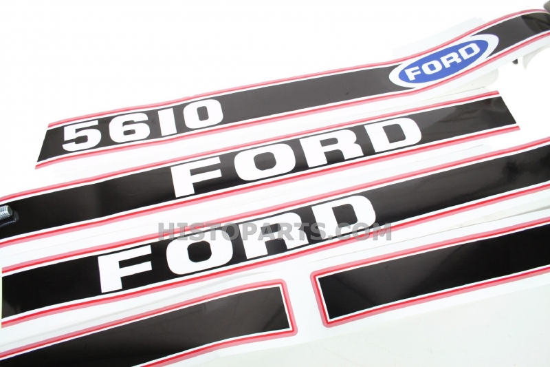 Ford 5610 Gen 2, Motorkap stikkerset