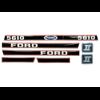 Ford 5610, Gen 2 Bonnet Decal set Histoparts