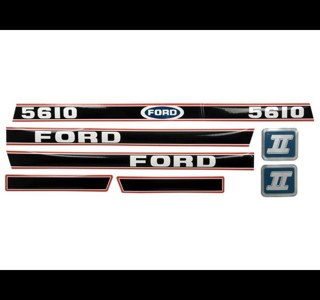 Ford 5610, Gen 2 Bonnet Decal set Histoparts