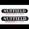 Nuffield Universal Four emblemen set