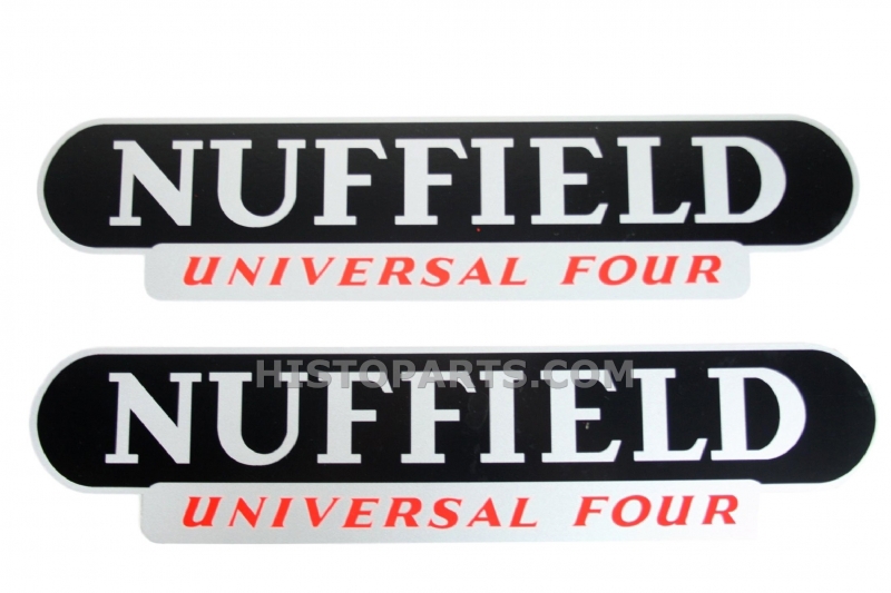 Nuffield Universal Four emblemen set