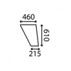 Cab Glass- RH Lower Door- Clear.