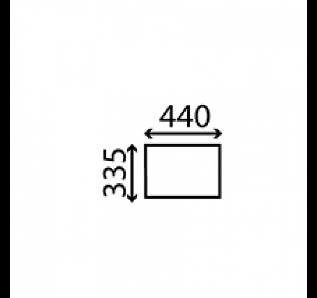 Cab Glass- Fixed Lower Rear- Clear.
