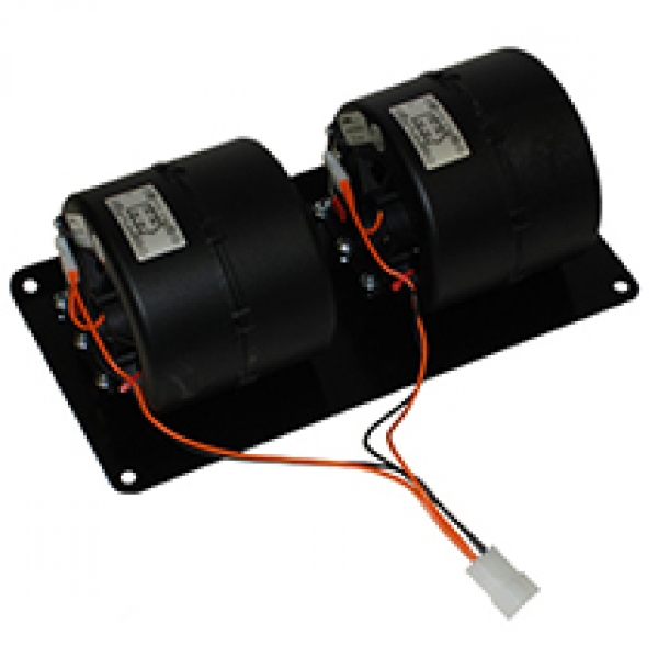 Kachelmotor, dubbel. 12 Volt