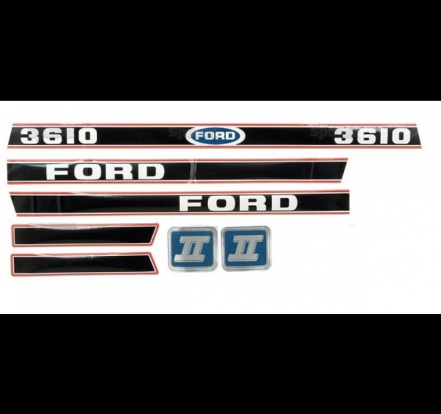 Ford 3610, Force 2. Decal set