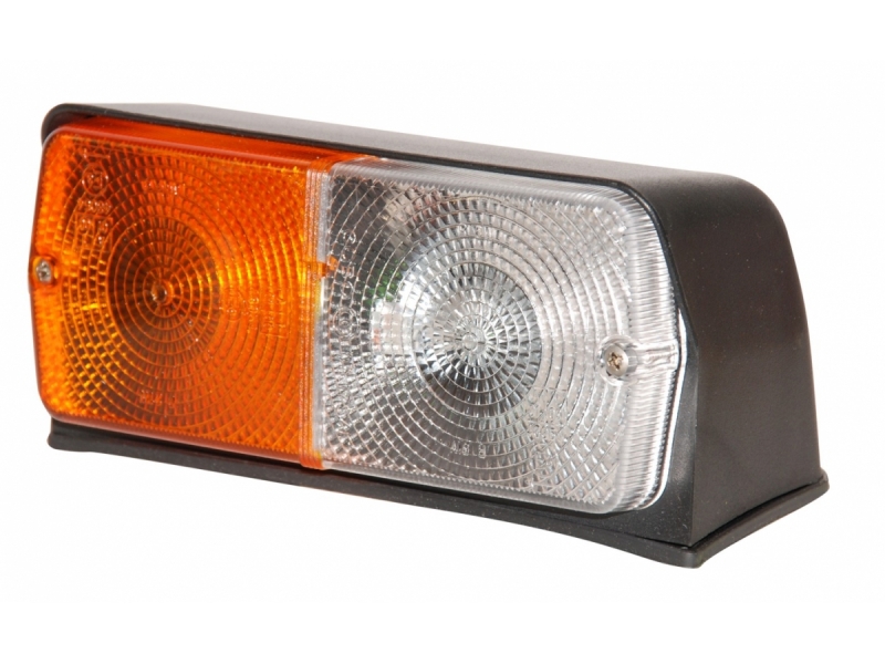 Knipper en Breedte lamp. Rechts