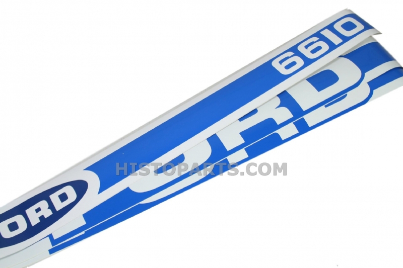 Ford 6610 Bonnet Decal Set