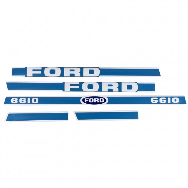 Ford 6610 Bonnet Decal Set Histoparts