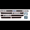 Ford 6610 Bonnet Decal set.