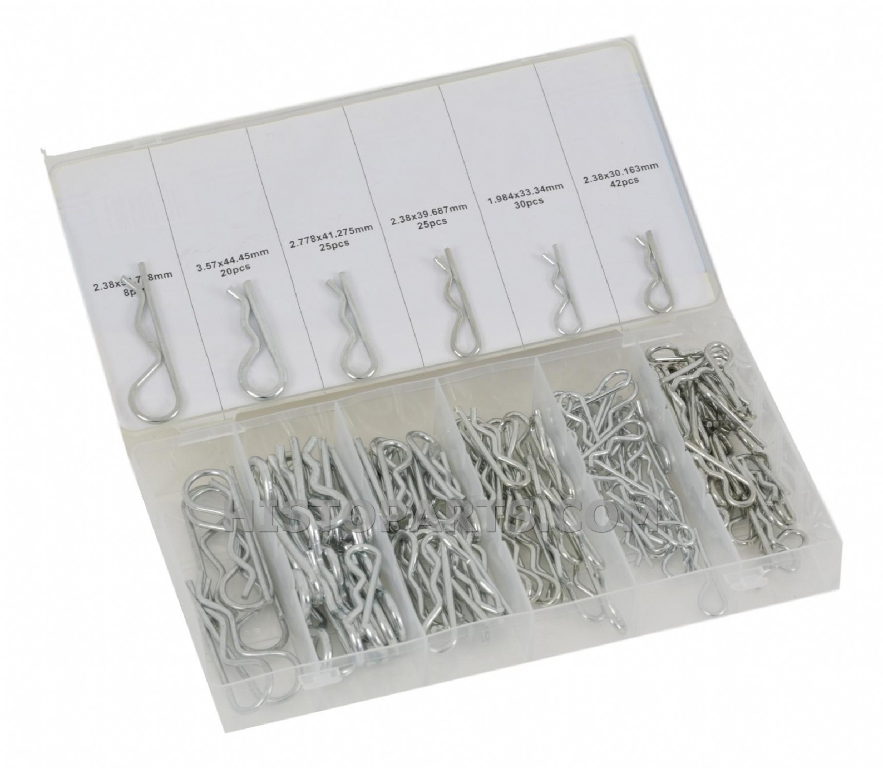 Borgveren Assortiment. 150 delig Histoparts