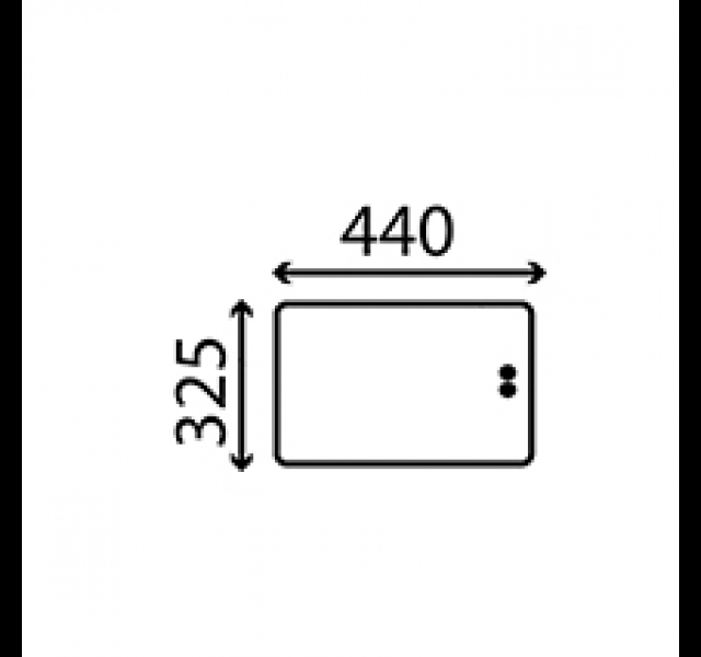 Cab Glass- Sliding Lower Rear - Green Tint
