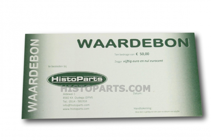 Gift Cheque € 50.00