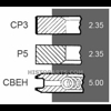 Piston Ring Set, John Deere Histoparts