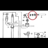 Rubber Ring, Verstuiver retourleiding. John Deere Histoparts