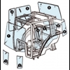 Cab Glass-Opening Lower Rear Histoparts
