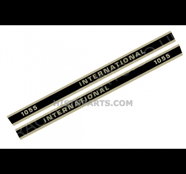 International 1055. Bonnet Decal set