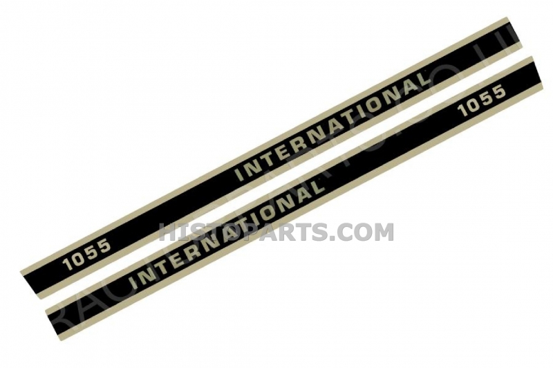 International 1055. Bonnet Decal set