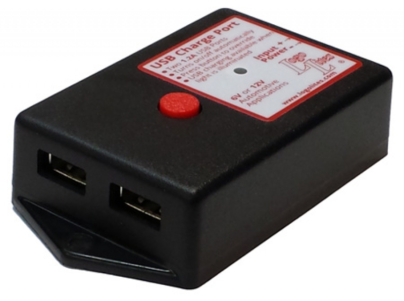 USB poort oplader. 6V tot 12 Volt Voeding
