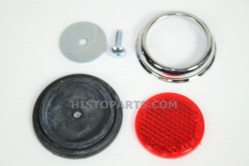 Reflector met Chromen ring Histoparts