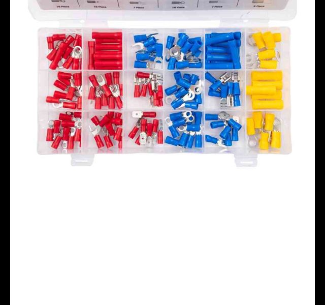 Terminal and connector assortment box 150 pc.