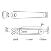 productphoto of Cab Handle with lock