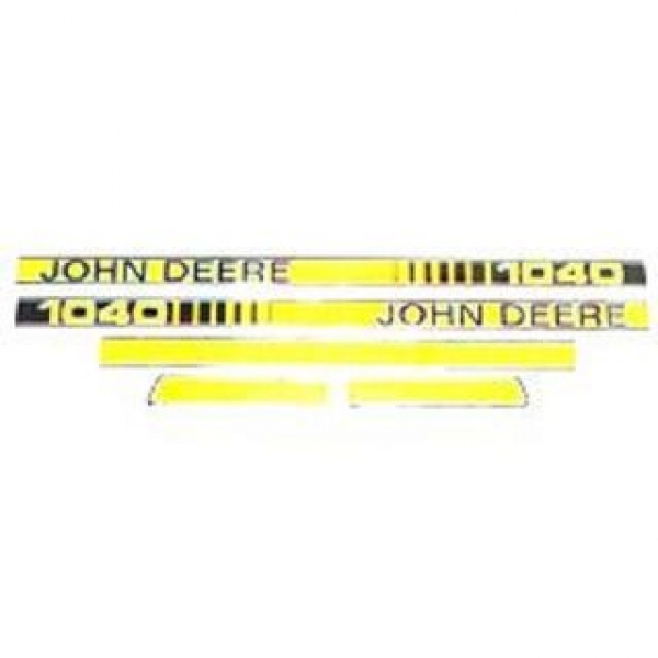 John Deere 1040 Motorkap Stikkerset