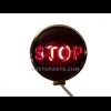Stoplicht in messing behuizng in detail