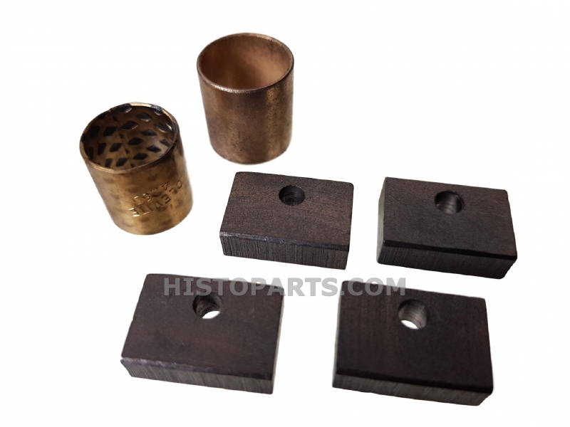 Startmotor Koolborstel en Lagerbus Set