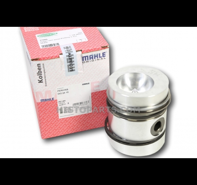 Mahle Piston with 5 rings, pimple bowl.