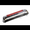 Chrome License Plate Light w/ Third Brake Light - Red LED Histoparts