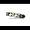 LED Buislamp, 41 mm, Rood