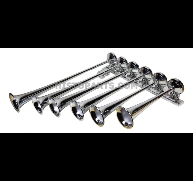 Train Horn, 6  grote Trompetten