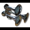 Chrome 3 Trumpet Train Horn