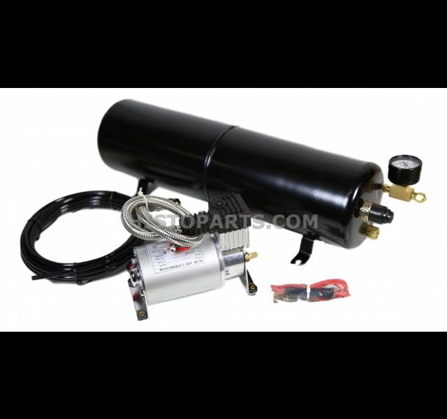 Heavy Duty Air Compressor and Tank Kit