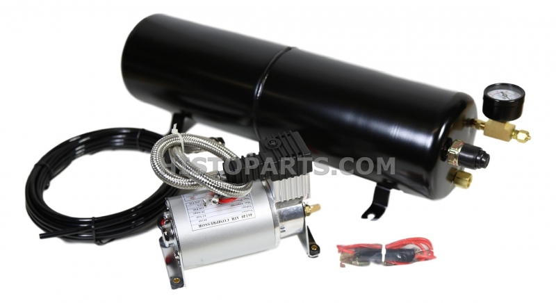 Heavy Duty Air Compressor and Tank Kit