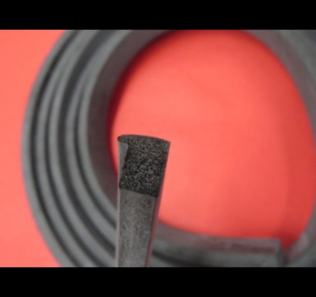 Deur Paneel Spons Rubber. Ford V8 Histoparts