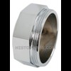 Hex shaped radiator cap, Chrome Histoparts