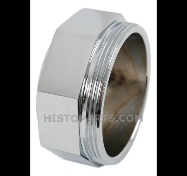 Hex shaped radiator cap, Chrome Histoparts