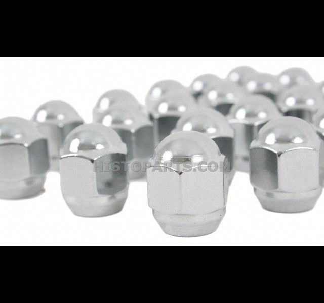 Ford Model A, Chrome Lug Nut set Histoparts