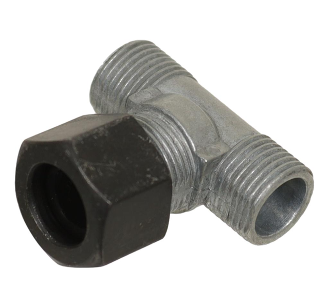 Leak Off Rail Connector.  John Deere