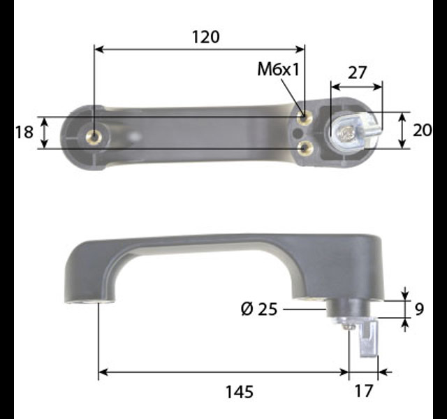Handle Outer LH/RH Histoparts